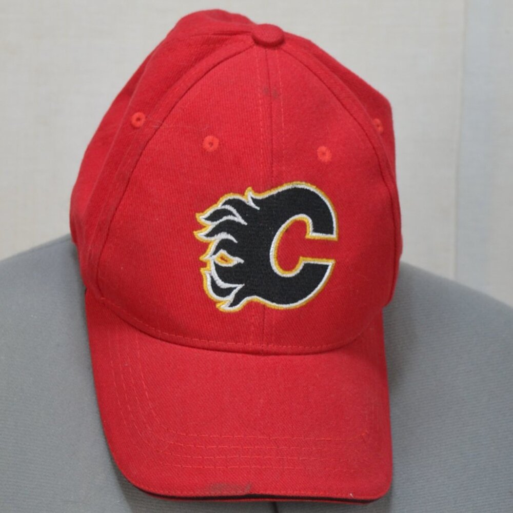Calgary Flames Hat Cap One Size  100% Cotton